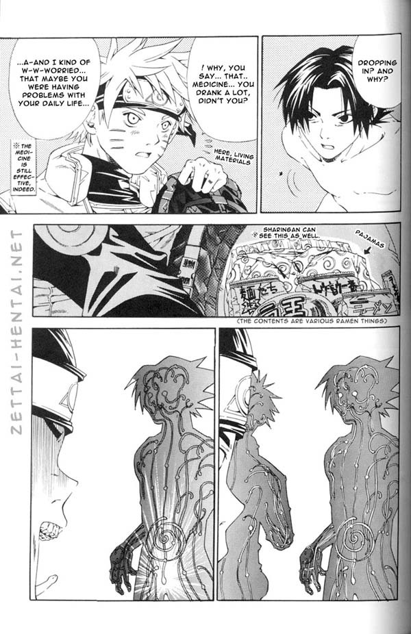 [3.5TOUSIN (Sorano Natsumi)] Kamihitoe no Romantism | Paper-Thin Romantism (Naruto) [English] [zettai-hentai.net] page 18 full
