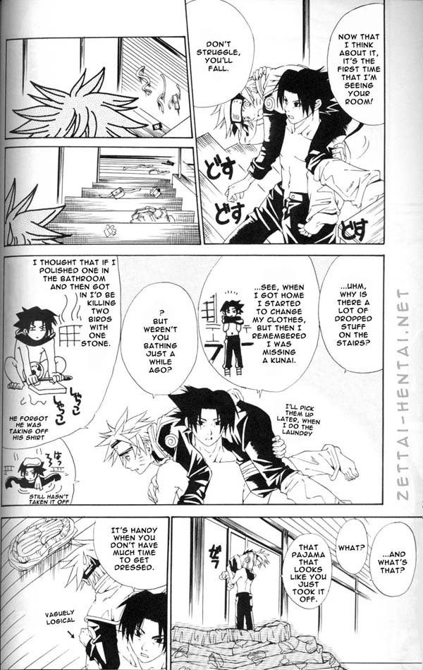 [3.5TOUSIN (Sorano Natsumi)] Kamihitoe no Romantism | Paper-Thin Romantism (Naruto) [English] [zettai-hentai.net] page 21 full