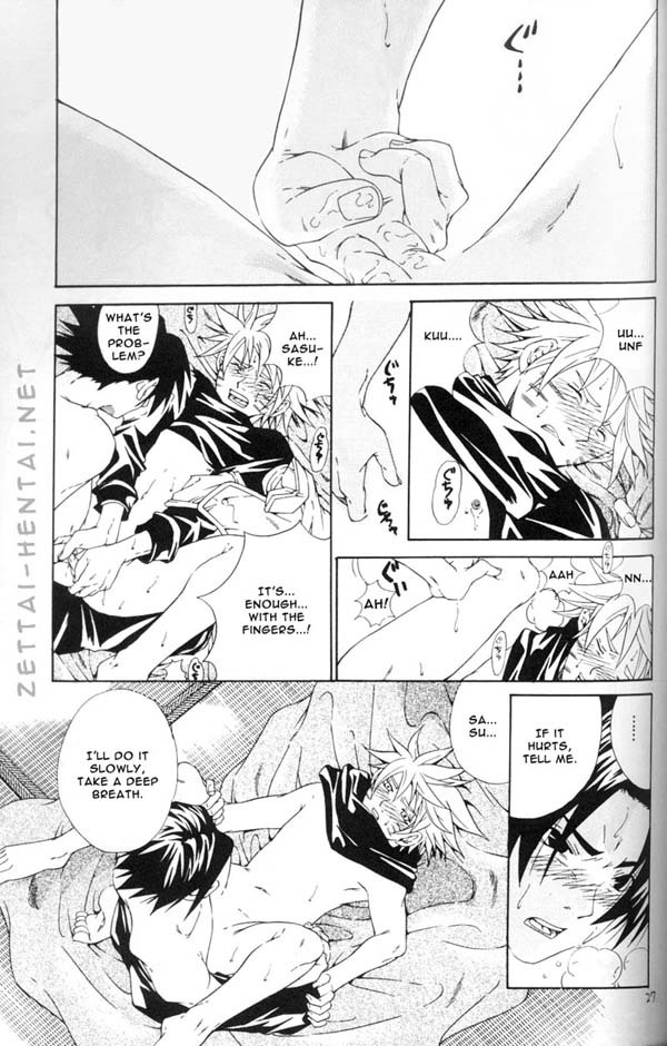 [3.5TOUSIN (Sorano Natsumi)] Kamihitoe no Romantism | Paper-Thin Romantism (Naruto) [English] [zettai-hentai.net] page 26 full