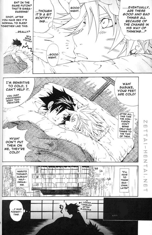 [3.5TOUSIN (Sorano Natsumi)] Kamihitoe no Romantism | Paper-Thin Romantism (Naruto) [English] [zettai-hentai.net] page 33 full