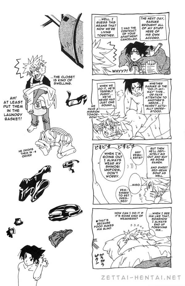 [3.5TOUSIN (Sorano Natsumi)] Kamihitoe no Romantism | Paper-Thin Romantism (Naruto) [English] [zettai-hentai.net] page 35 full