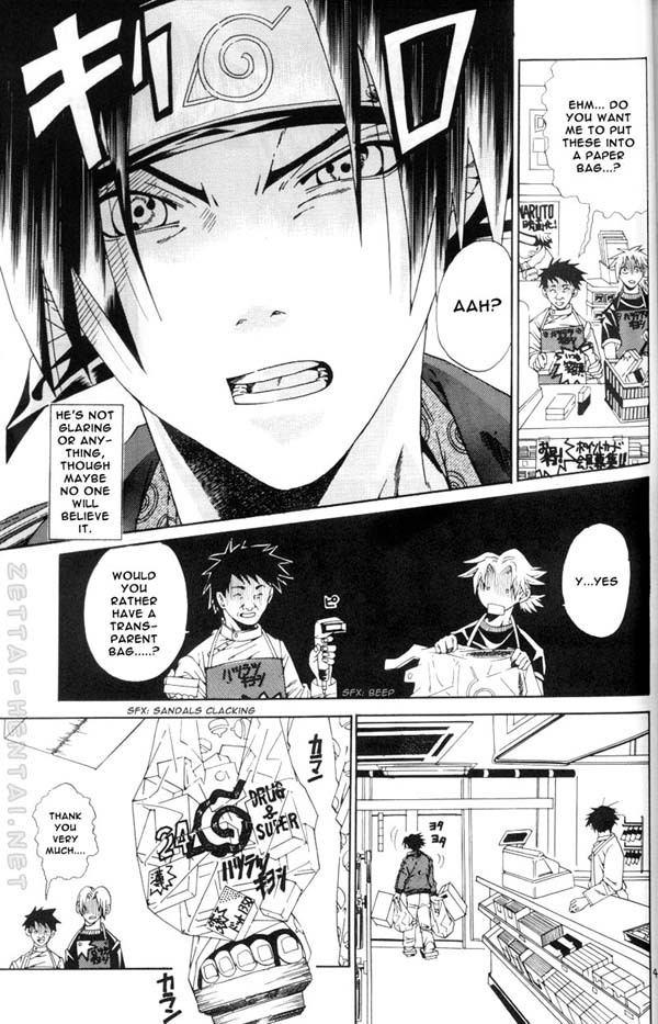 [3.5TOUSIN (Sorano Natsumi)] Kamihitoe no Romantism | Paper-Thin Romantism (Naruto) [English] [zettai-hentai.net] page 40 full