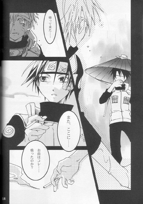 (CR34) [piero (Fuyumoe Makomo)] Kin no Hane Gin no Shikabane (Naruto) page 18 full