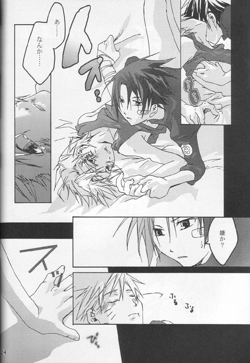 (CR34) [piero (Fuyumoe Makomo)] Kin no Hane Gin no Shikabane (Naruto) page 24 full