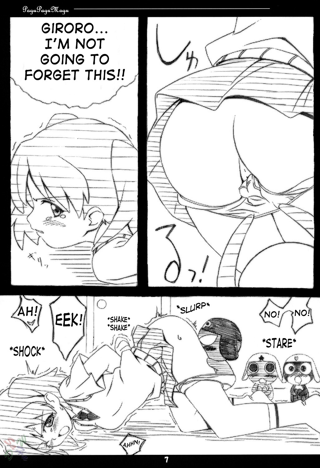 (C67) [Pag-Pag-Magu (Kuuchuu Yousai)] Peroro Gunsou (Keroro Gunsou) [English] [SaHa] page 7 full