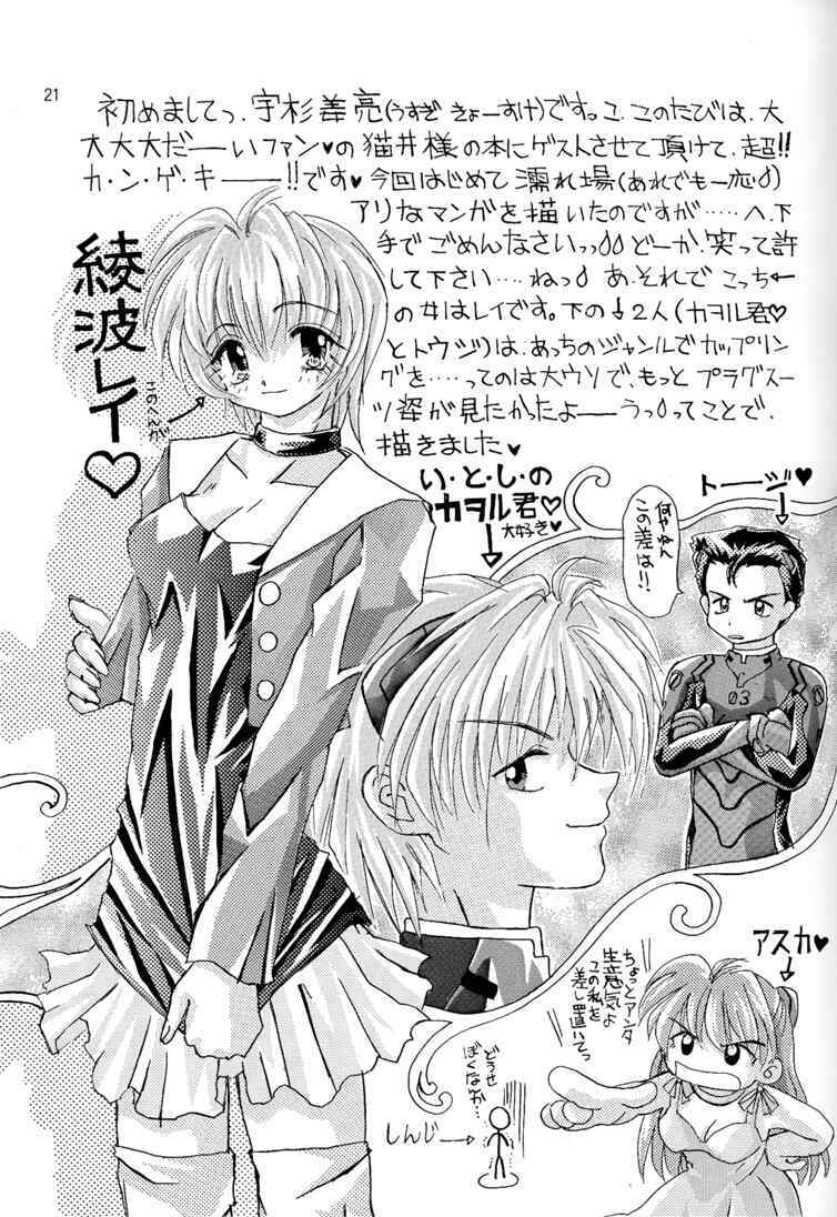 [Manga Super (Nekoi Mii)] Rei-tan no Kokoro, Shakunetsu no ku (Neon Genesis Evangelion) page 19 full