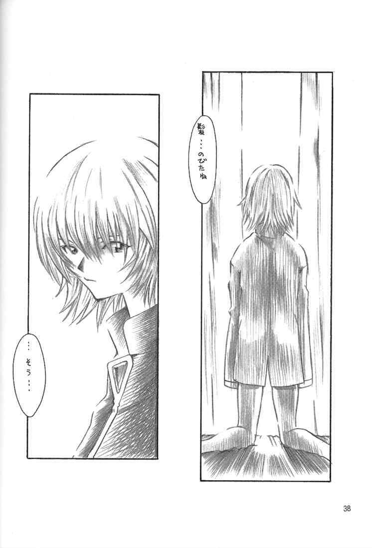 [Manga Super (Nekoi Mii)] Rei-tan no Kokoro, Shakunetsu no ku (Neon Genesis Evangelion) page 36 full