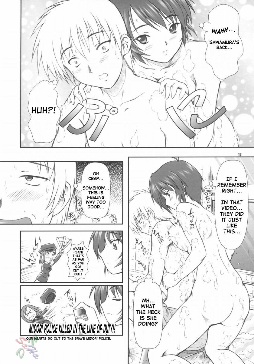 (C66) [OTOGIYA X-9 (Mizuki Haruto)] Takako na Hibi ~Mainichi ga Bonbaie~ (Midori no Hibi) [English] [SaHa] page 12 full