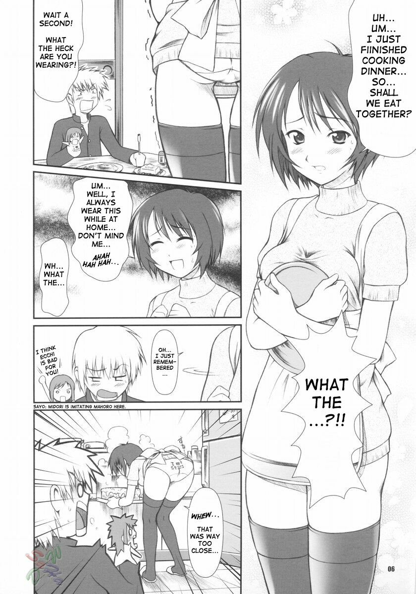 (C66) [OTOGIYA X-9 (Mizuki Haruto)] Takako na Hibi ~Mainichi ga Bonbaie~ (Midori no Hibi) [English] [SaHa] page 6 full