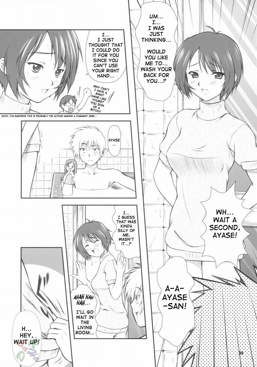 (C66) [OTOGIYA X-9 (Mizuki Haruto)] Takako na Hibi ~Mainichi ga Bonbaie~ (Midori no Hibi) [English] [SaHa] page 8 full