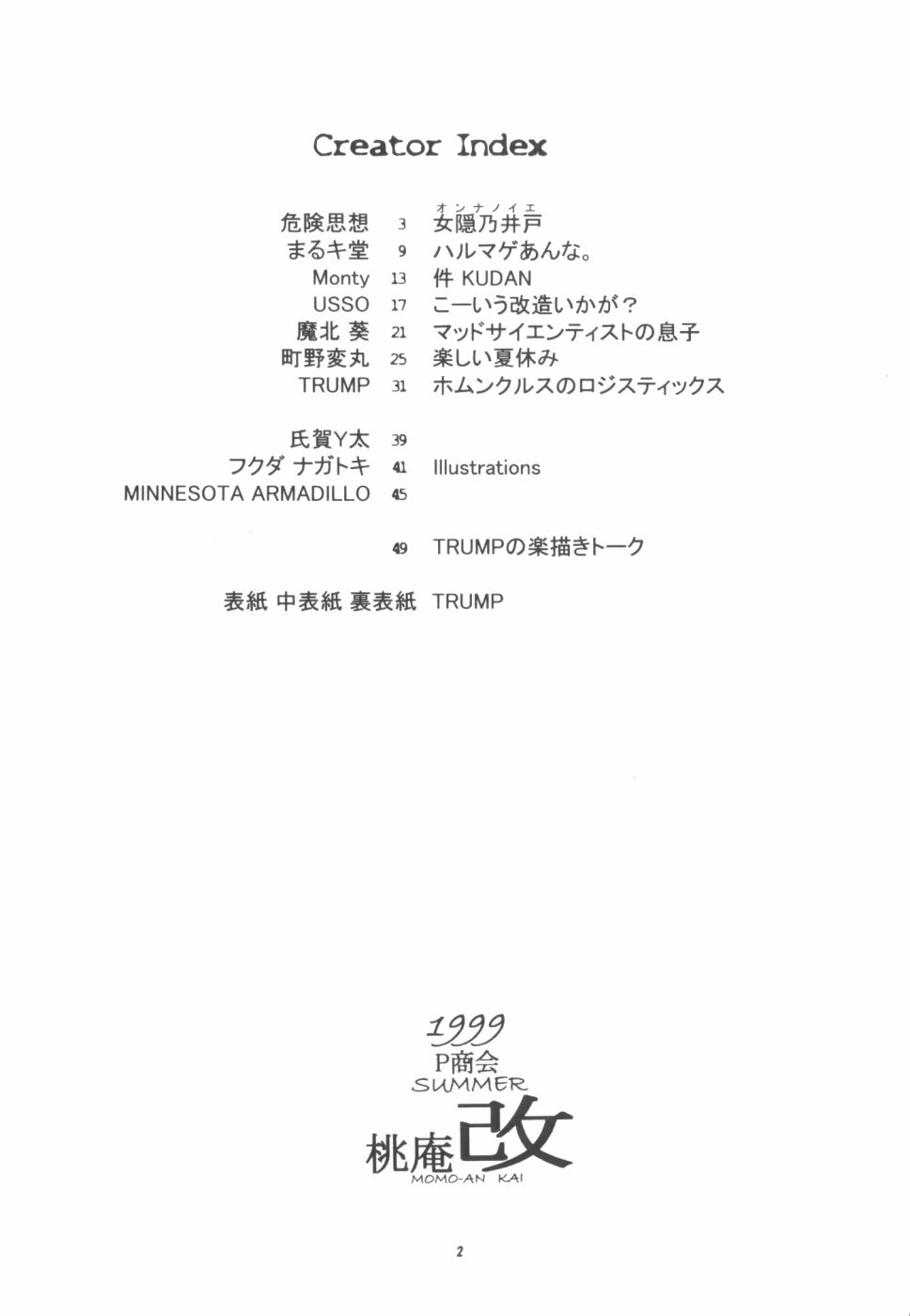 (C56) [P Shoukai (Various)] Momo-an Kai page 3 full