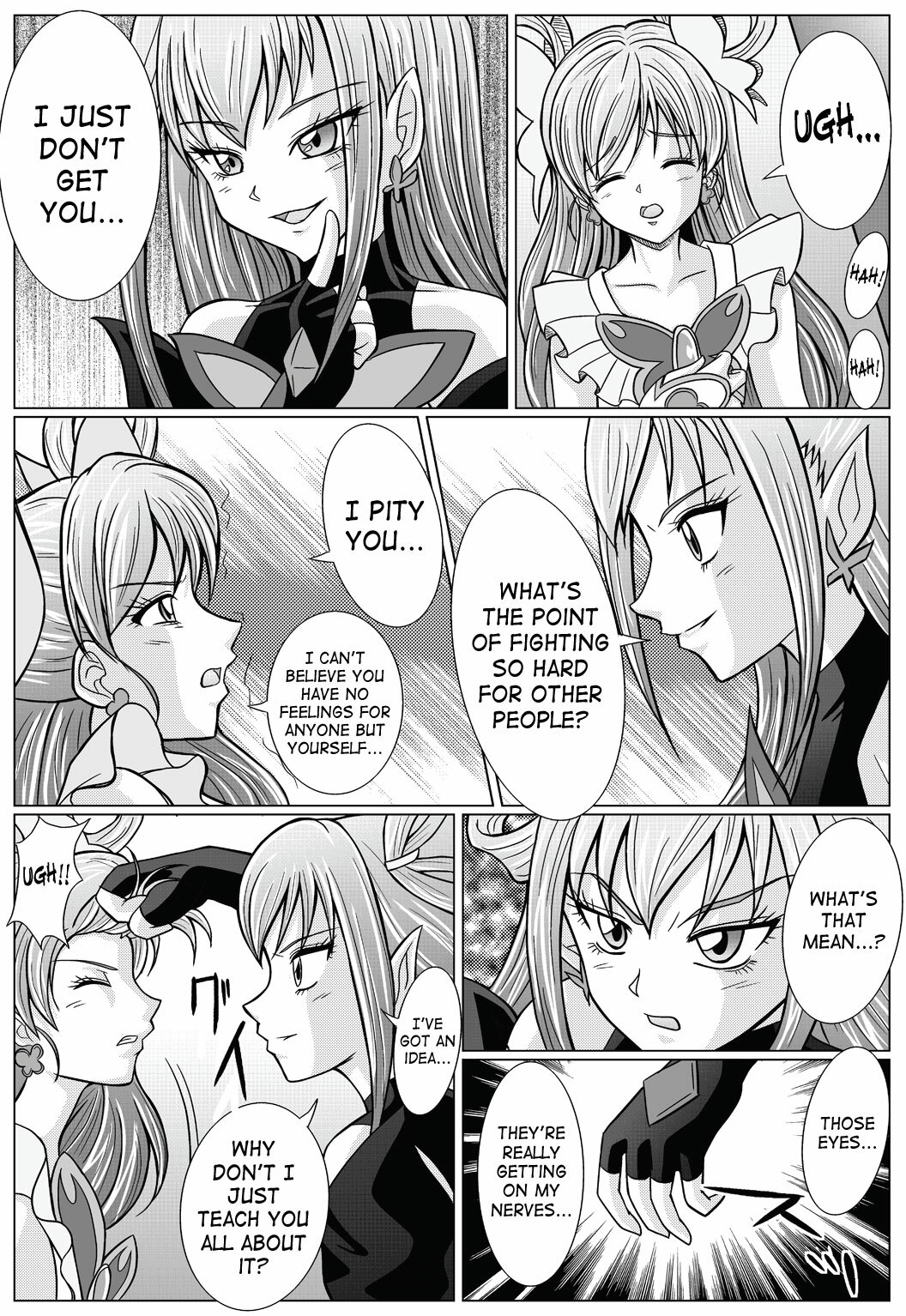 [MACXE'S (monmon)] Mou Hitotsu no Ketsumatsu ~Henshin Heroine Kairaku Sennou Yes!! Precure 5 Hen~ | Another Conclusion (Yes! PreCure 5) [English] [SaHa] page 7 full