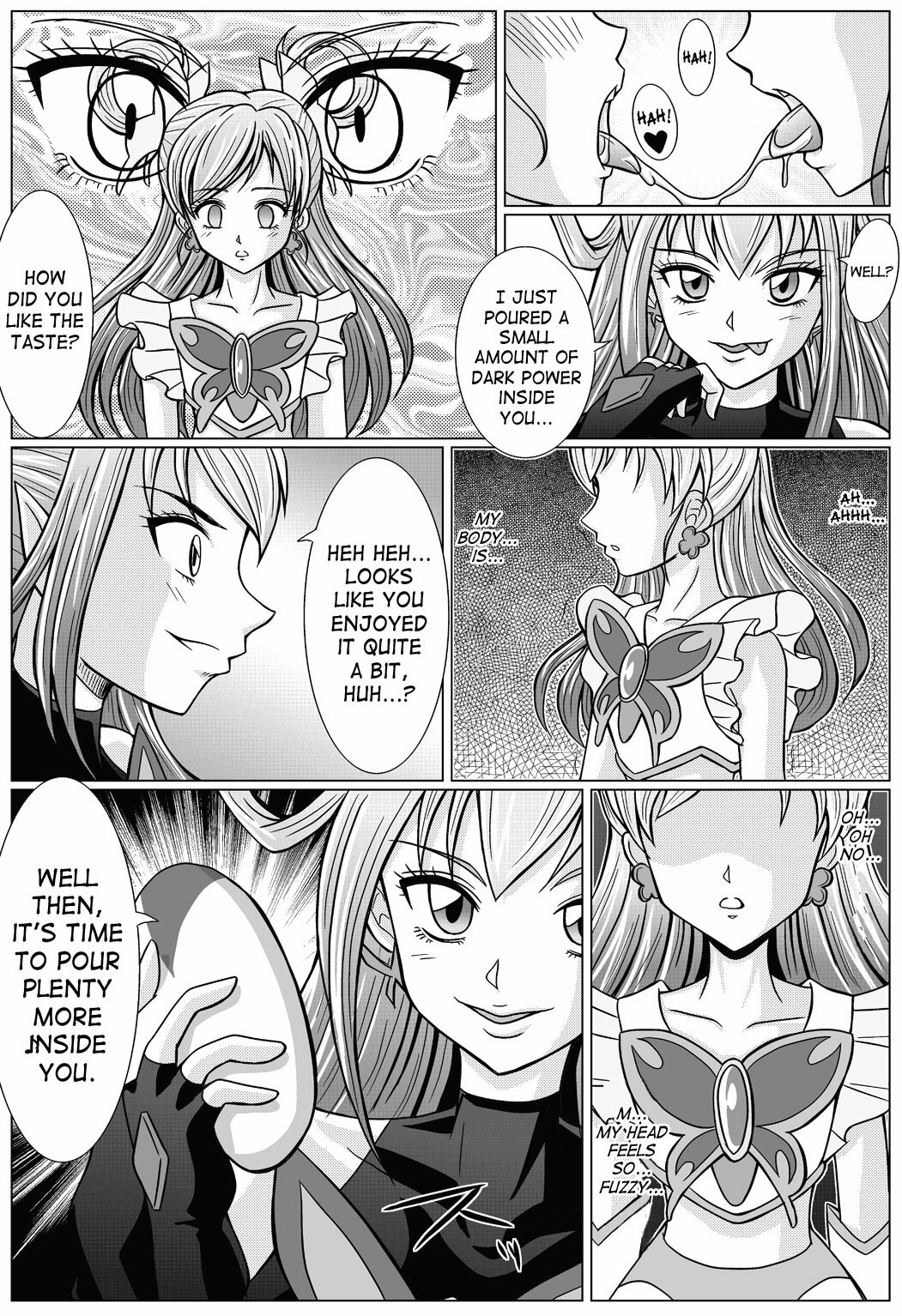 [MACXE'S (monmon)] Mou Hitotsu no Ketsumatsu ~Henshin Heroine Kairaku Sennou Yes!! Precure 5 Hen~ | Another Conclusion (Yes! PreCure 5) [English] [SaHa] page 9 full