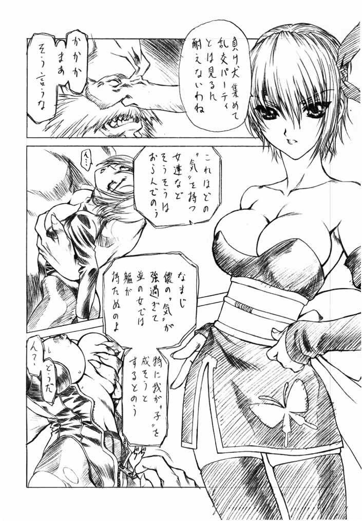 (C58) [UROBOROS (Utatane Hiroyuki)] Genwaku (Dead or Alive) page 9 full