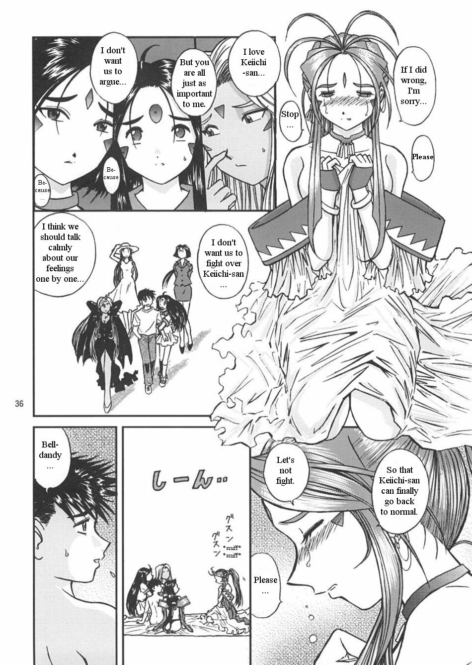 [Studio Wallaby (Bonehead)] Ah! Megami-sama no Nichiyoubi (Ah! My Goddess) [English] page 35 full