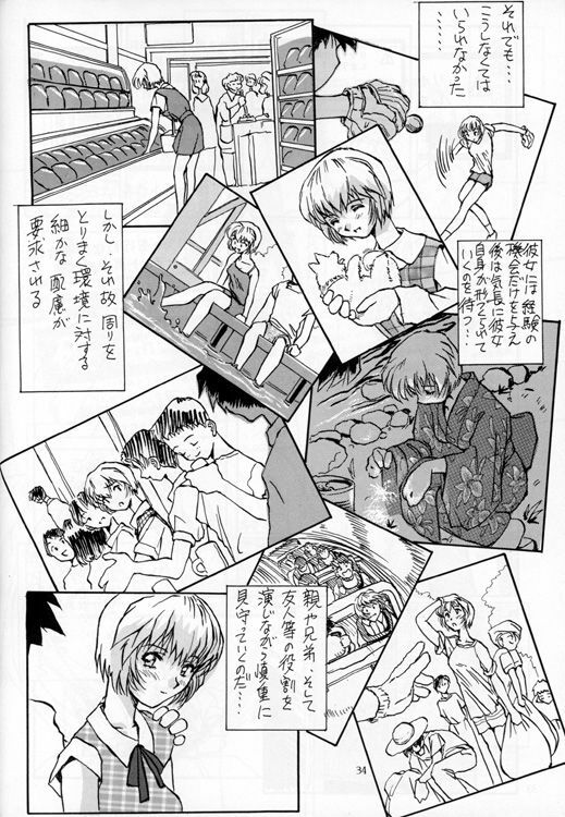 [Oiwaidou (Iwasaki Tatsuya)] Ayanami Rei Hen (Neon Genesis Evangelion) page 35 full