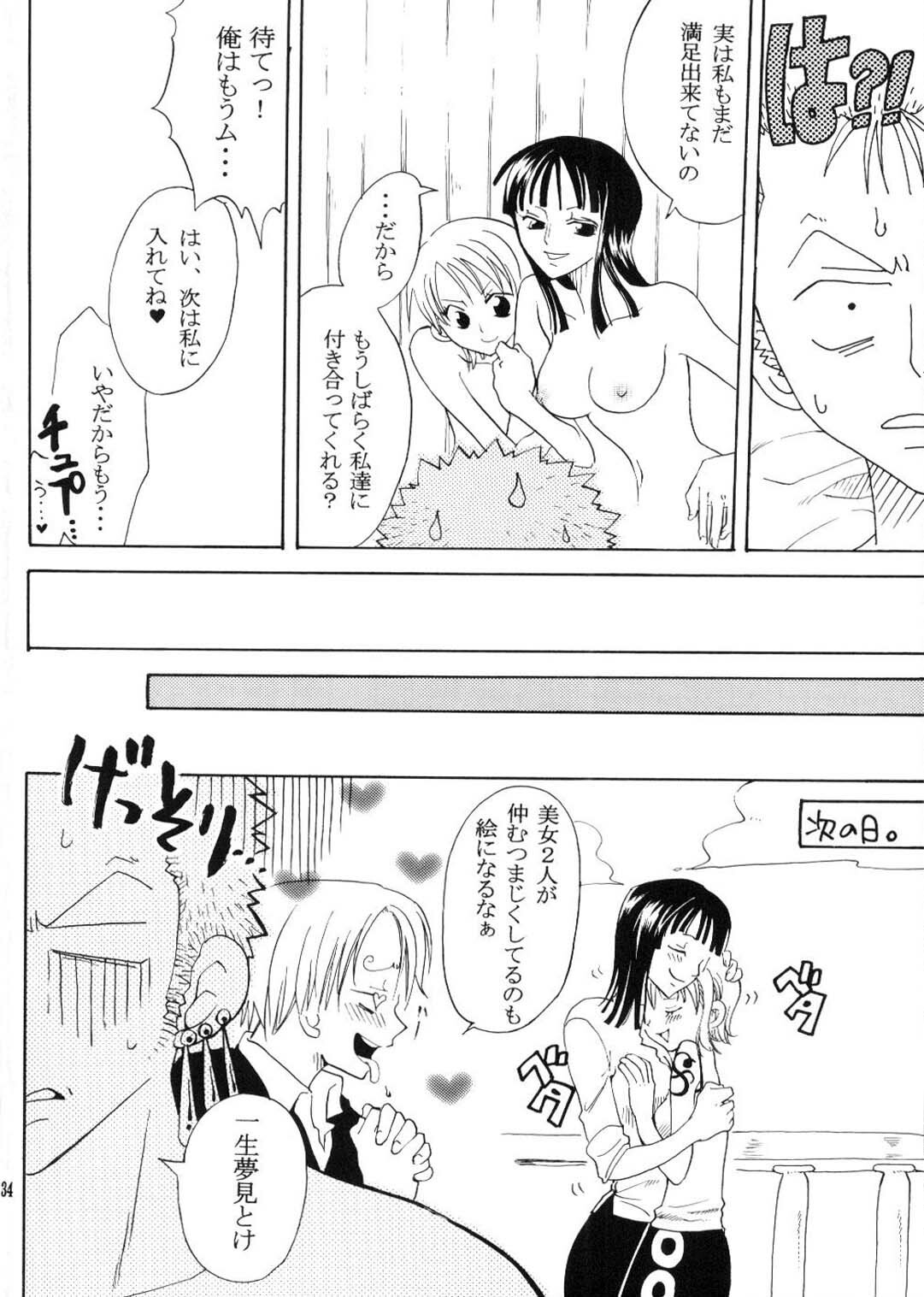 (CR33) [Kurione-sha (YU-RI)] Secret Love (One Piece) page 33 full