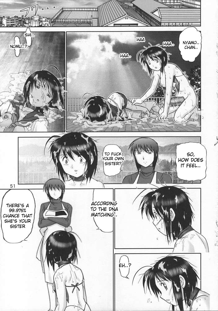 (CR33) [Raijinkai (Haruki Genia)] Mazo Shino Go (Love Hina) [English] {desudesu} page 48 full