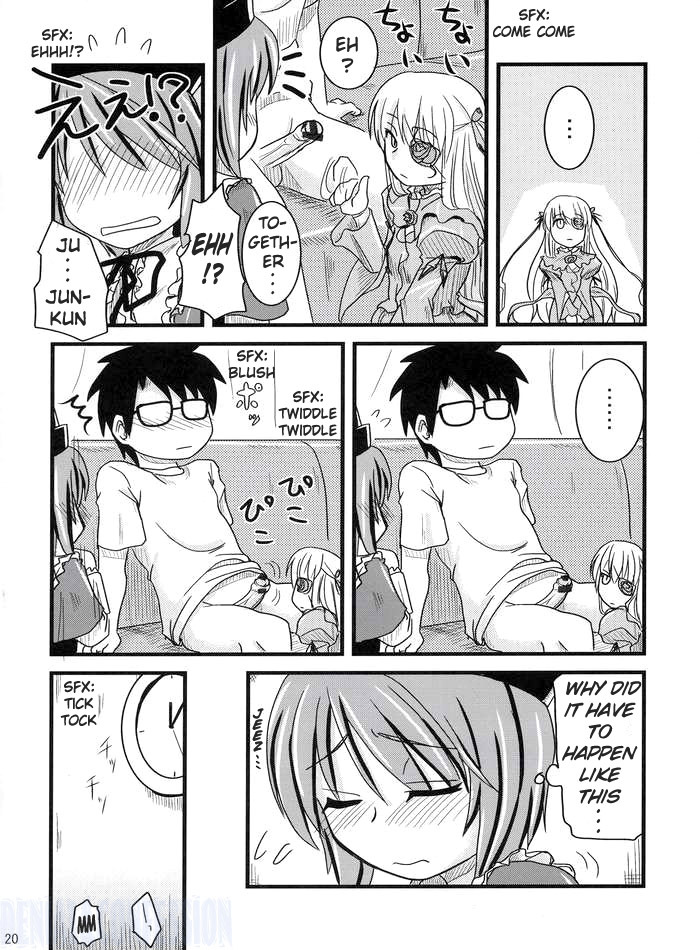 (MakiMaki 3) [Shin Hijiridou Honpo (Hijiri Tsukasa)] Sou and Bara (Rozen Maiden) [English] {Denial} page 17 full