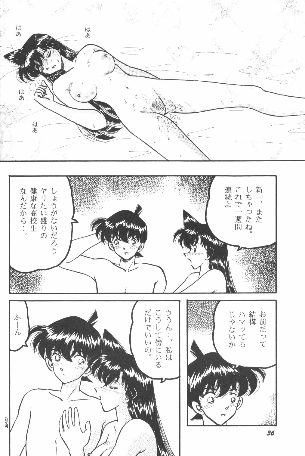 (C64) [Studio Boxer (Shima Takashi, Taka)] HOHETO 27 (Detective Conan) page 35 full