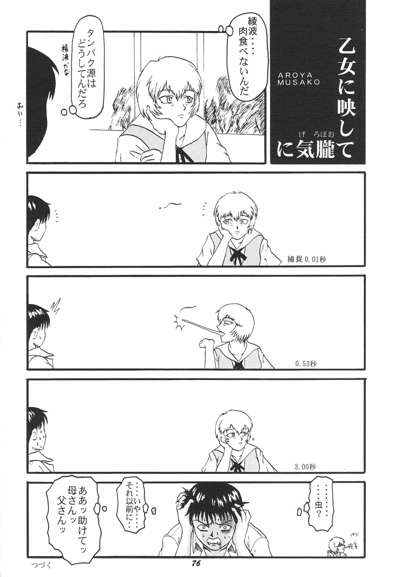 (C51) [Chimatsuriya Honpo (Various)] FSB (Neon Genesis Evangelion) page 77 full