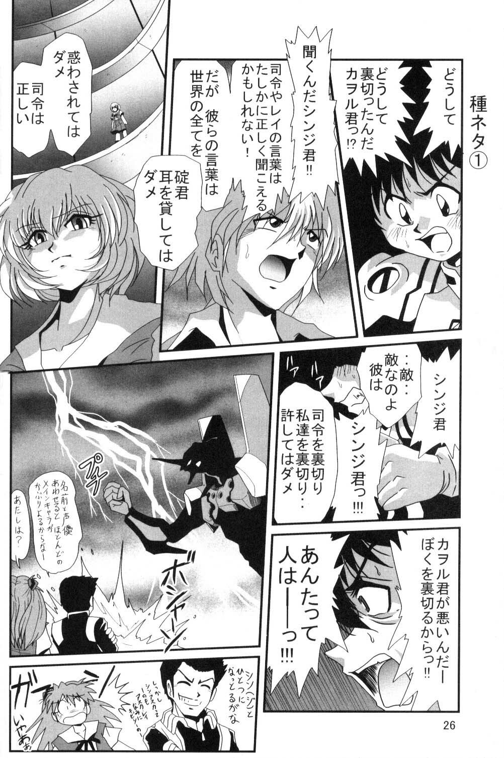 [Thirty Saver Street 2D Shooting (Maki Hideto, Sawara Kazumitsu, Yonige-ya No Kyou)] Second Uchuu Keikaku (Neon Genesis Evangelion) page 25 full