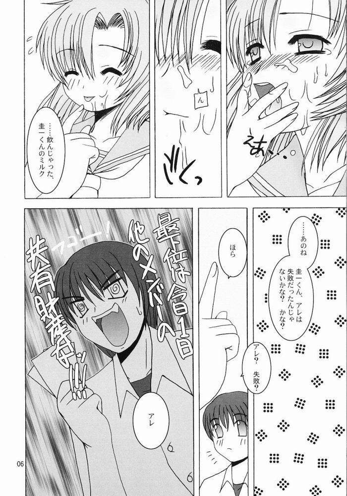 (Higurashi no Sato) [Nagasaki-inter (Masutabe Kokemaru, Sou Akiko)] Shin Hinamizawa Batsu Game Funsou Ichi (Higurashi no Naku Koro ni) page 5 full