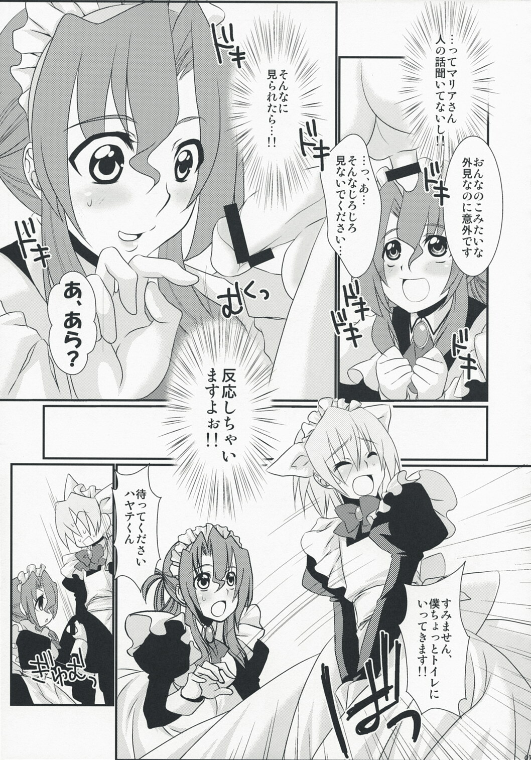 (C74) [IJI (Minagi Ruiji)] Kimi ga Maid de Maid ga Boku de (Hayate no Gotoku!) page 7 full