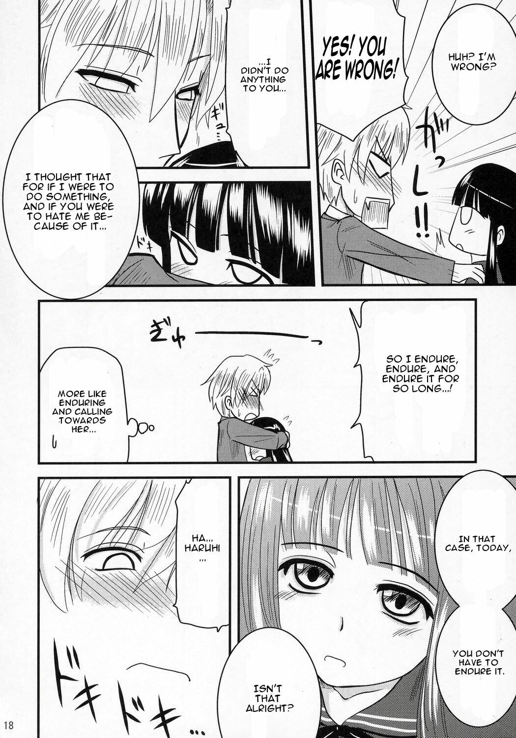 (C70) [Shin Hijiridou Honpo (Hijiri Tsukasa)] Fujioka Haruhi no Houkago (Ouran High School Host Club) [English] [CGrascal] page 17 full