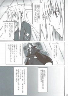 (C74) [Basutei Shower (Katsurai Yoshiaki)] IMAGINE SHOP ~Fate-chan no Izonshou~ (Mahou Shoujo Lyrical Nanoha) - page 4