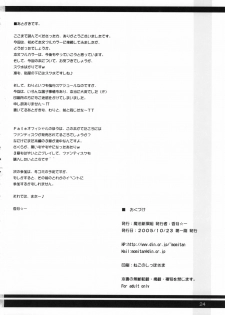 [Magic Shinsengumi (Kouzuki Hajime)] Koniro no Senshi no Kyuusoku (Fate/stay night) - page 23