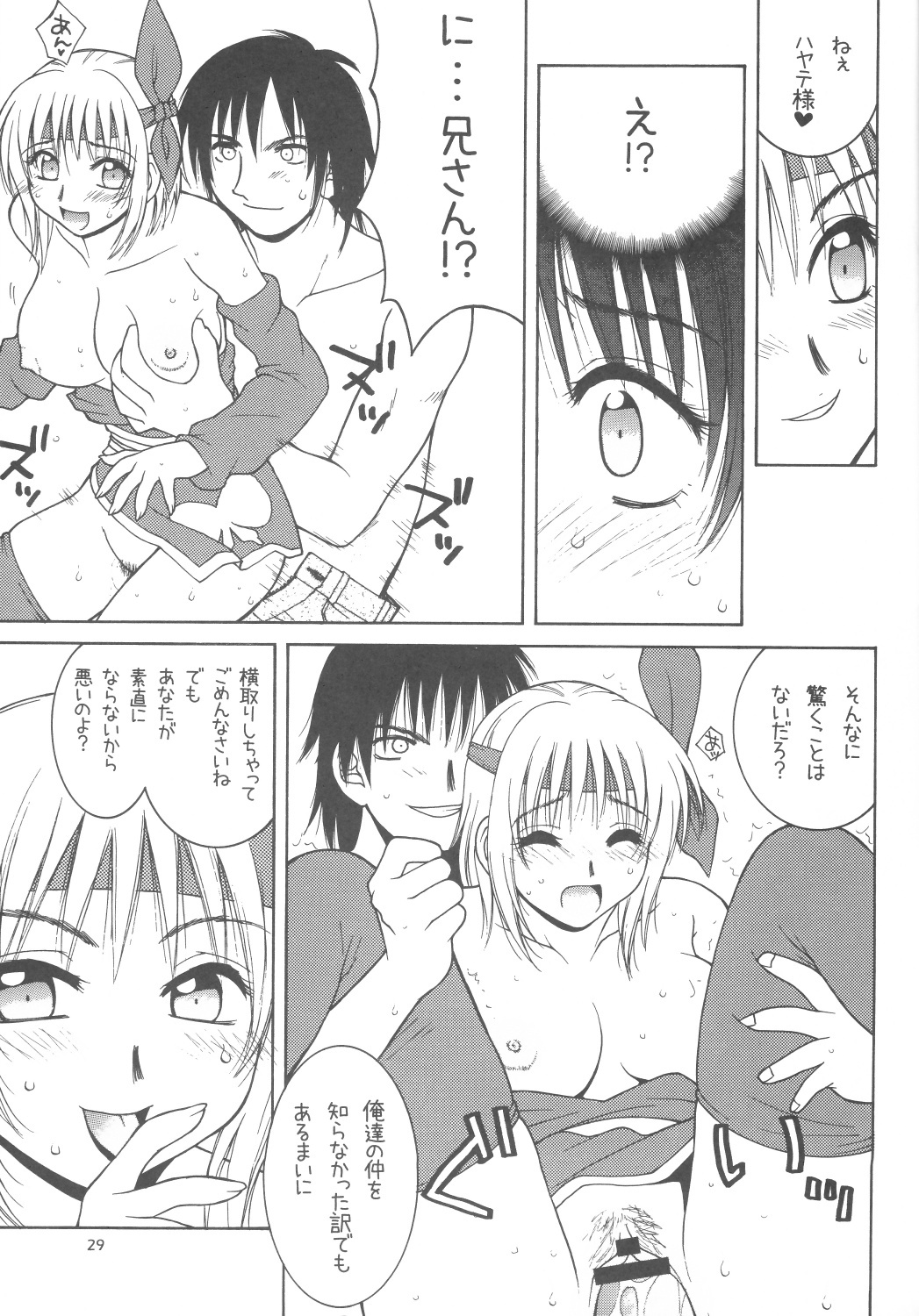 (C70) [Hanamaru Mugen Gym (Hyoujun Mai)] Sakura Chiru (Dead or Alive) page 28 full