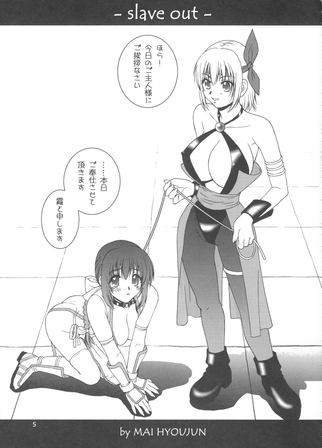 (C70) [Hanamaru Mugen Gym (Hyoujun Mai)] Sakura Chiru (Dead or Alive) page 4 full