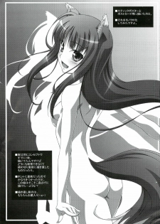 (C74) [Mahirutei (Izumi Mahiru)] Horon Hororon (Spice and Wolf) - page 28