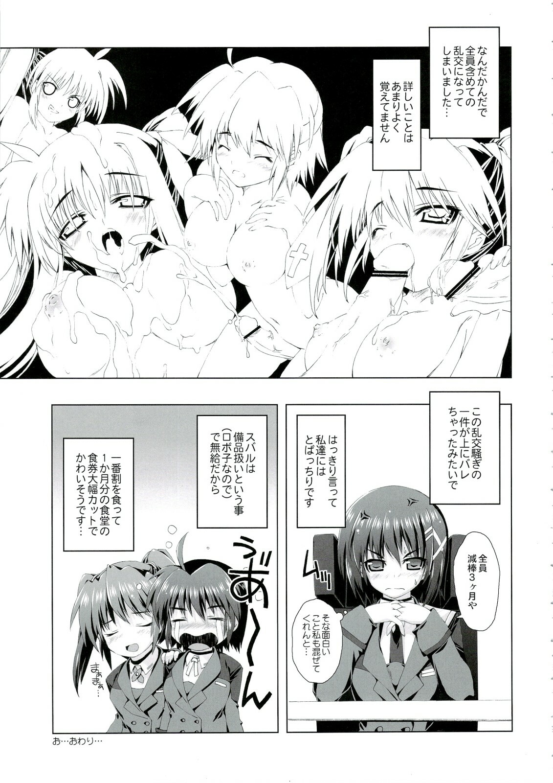 (C74) [Magic Private Eye (Mitsuki Mantarou)] Mahou Shoujo 4 (Mahou Shoujo Lyrical Nanoha) page 15 full