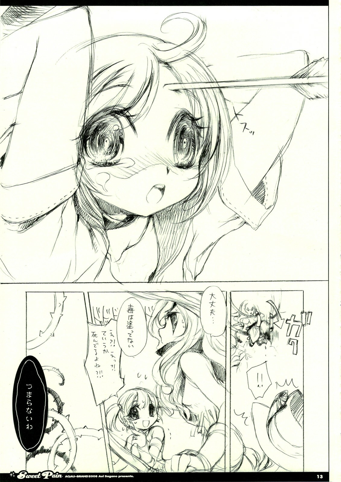 (C74) [AQUA-BRAND (Sagano Aoi)] Sweet Pain (Etrian Odyssey) page 13 full