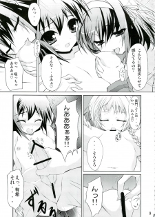 (C74) [Newton no Ringo (Inuzumi Masaki)] Kyonko no Sainan (The Melancholy of Haruhi Suzumiya) - page 8