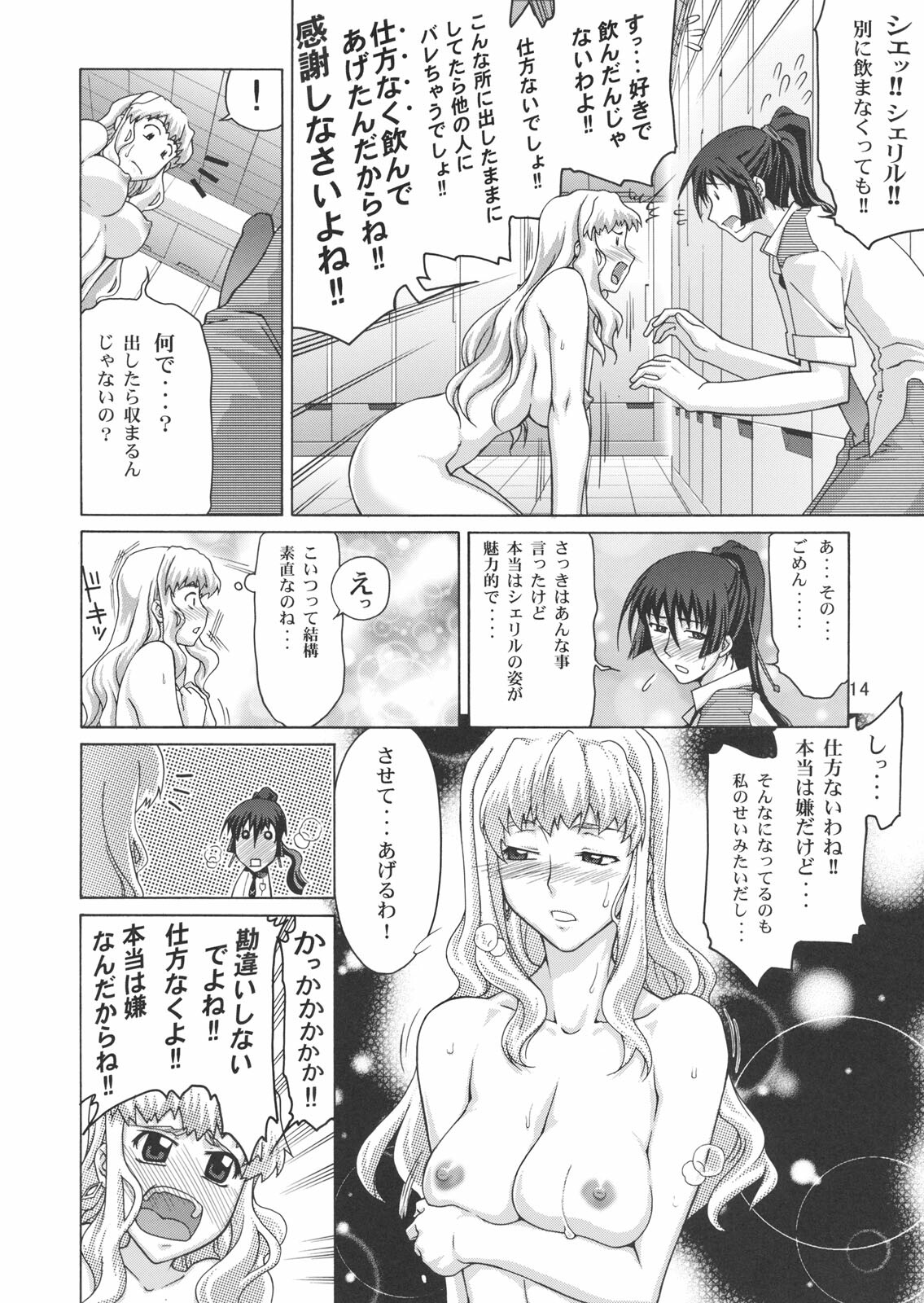 (C74) [Gold Rush (Suzuki Address)] TSUNDERE Frontier (Macross Frontier) page 13 full