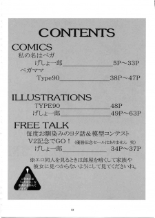 (C61) [Yomosue Doukoukai (Gesho Ichirou, TYPE.90)] THE OMNIVOUS MM (Gear Fighter Dendoh) - page 3