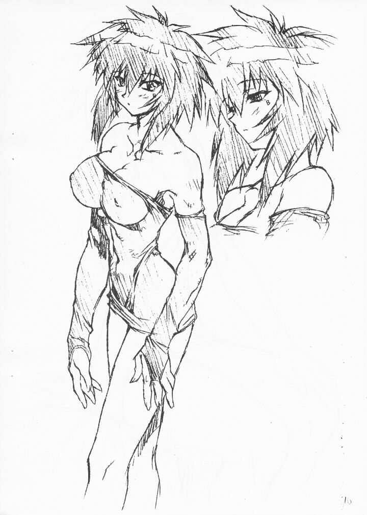 (C60) [Nakayohi Mogudan (Mogudan)] Nakayohi Mogudan Copybon 1 (Battle Athletes, Neon Genesis Evangelion, Outlaw Star) page 16 full