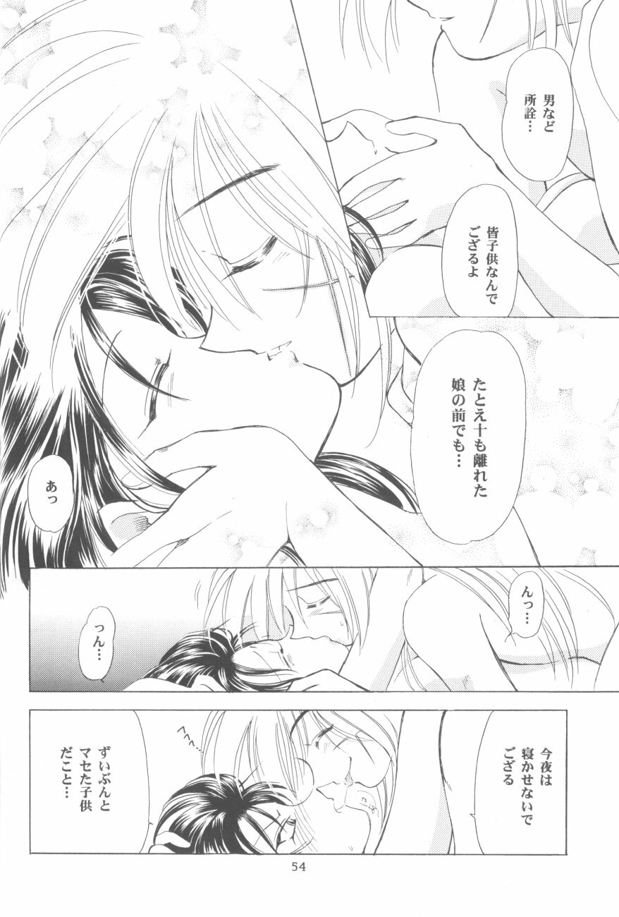 (Eternal Kanon 1) [Yamaguchirou (Yamaguchi Shinji)] Kinki II ～TABOO II～ (Rurouni Kenshin) page 55 full