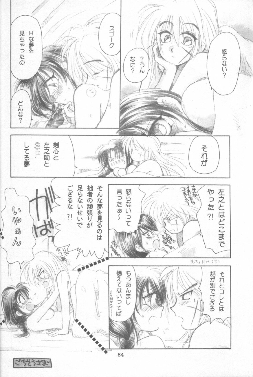 (Eternal Kanon 1) [Yamaguchirou (Yamaguchi Shinji)] Kinki II ～TABOO II～ (Rurouni Kenshin) page 85 full