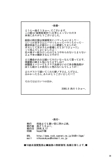 (C74) [Dokomademo Aoi Sora ni Ukabu Niku (Nikusoukyuu)] Mousou Uchouten!! (Touhou Project) - page 26
