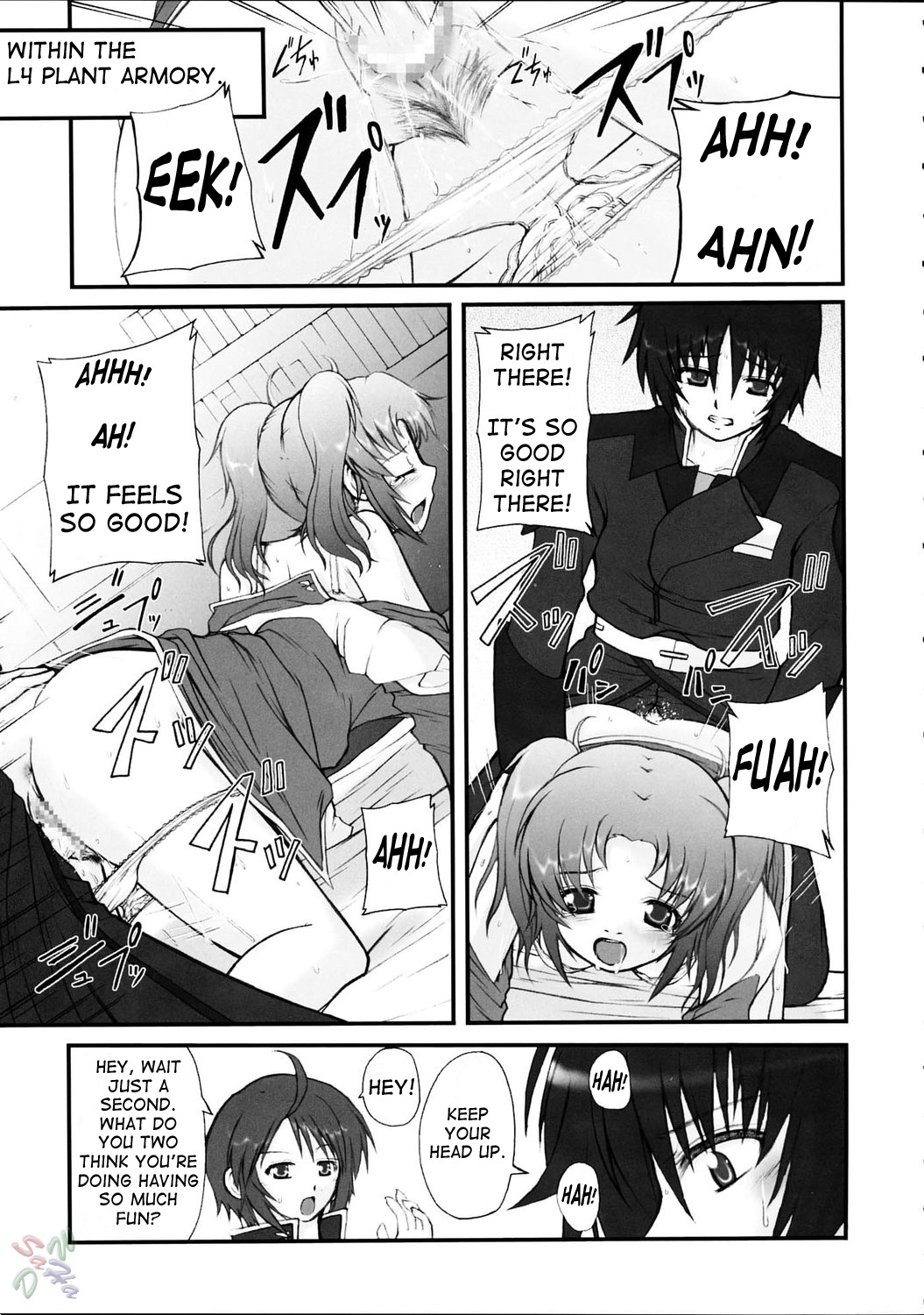 (C67) [Neo Frontier (Takuma Sessa)] My Milky Way DESTINY (Mobile Suit Gundam Seed Destiny) [English] [SaHa] page 5 full