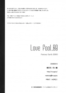 (C74) [Akai Tsubasa (Tachibana Chata)] LOVE FOOL.08 (Fantasy Earth ZERO) - page 26