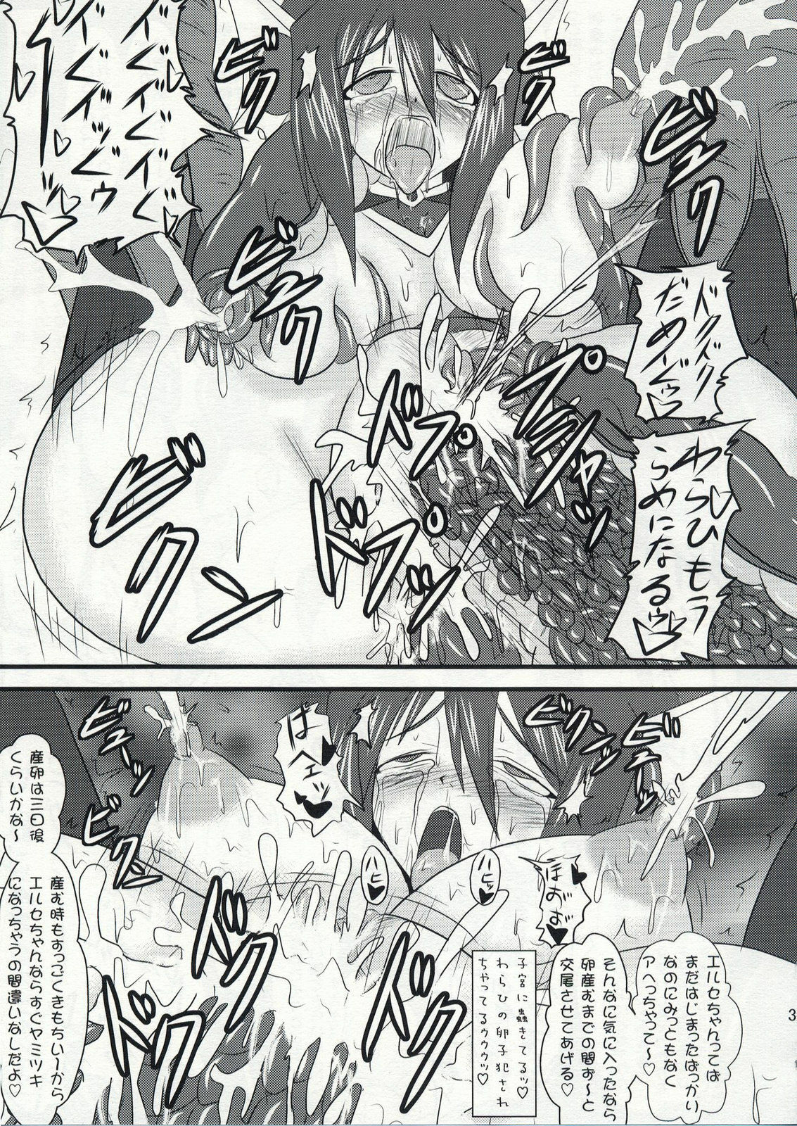 (C74) [Fonetrason (Ryutou)] Shield Knight Elsain Vol. 5 Naughty Queen page 30 full