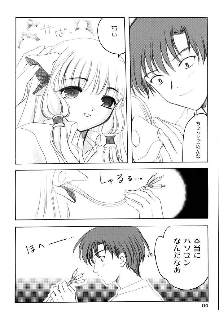 (CR29) [Plum (Kisaragi Kanna)] Chii Pappa (Chobits) page 3 full