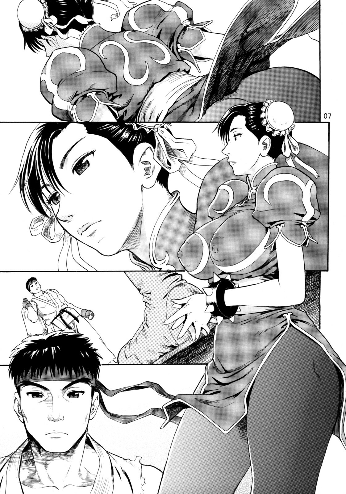 (C74) [Bakuretsu Fusen (Denkichi)] We Gotta Power! (Street Fighter) page 6 full