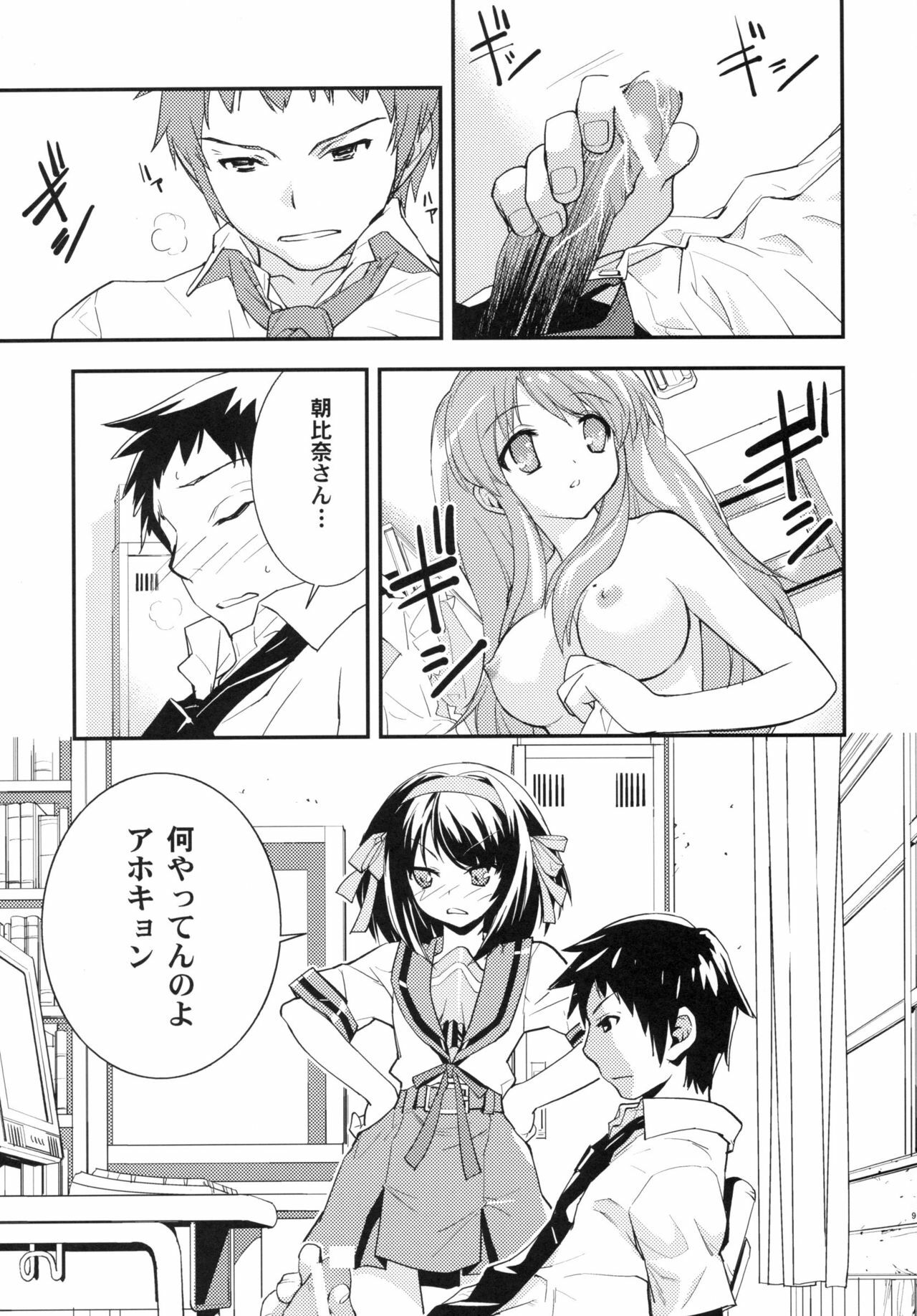 (C72) [Hapoi-dokoro (Okazaki Takeshi)] ANOMALY 0 (The Melancholy of Haruhi Suzumiya) page 8 full