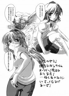 (C71) [Yumemigokoti (Mikage Baku)] Kitsuen wa, Anata ni Totte Shinkin Kousoku no Kikensei wo Takame masu! (Touhou Project) - page 25